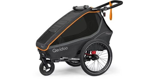 Fahrradanhänger Kinder Qeridoo Kidgoo 1 Fidlock Edition 2024