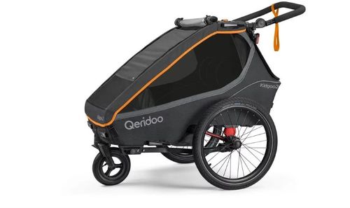 Fahrradanhänger Kinder Qeridoo Kidgoo 2 Fidlock Edition 2024