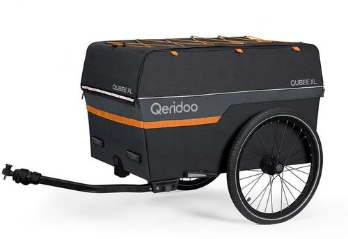 Fahrradanhänger Transport Qeridoo Qubee XL Grey 2023