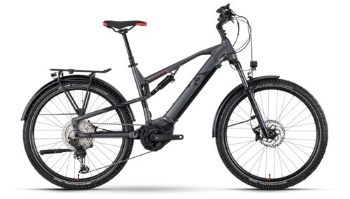 E-Bike Tourenrad RAYMON CrossRay FS E 6.0 2023 | 630 Wh | 27,5 Zoll | Diamant