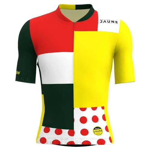 Fahrradtrikots kurzarm Santini Combo Tour De France Official General Leader 2026