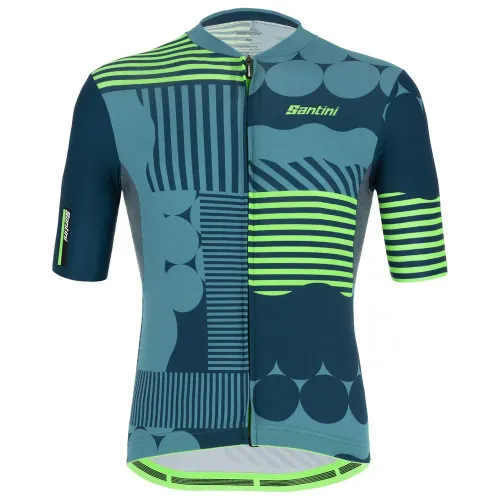 Fahrradtrikots kurzarm Santini Delta Optic