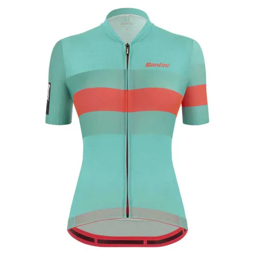 Fahrradtrikots kurzarm Santini Ecosleek Bengal