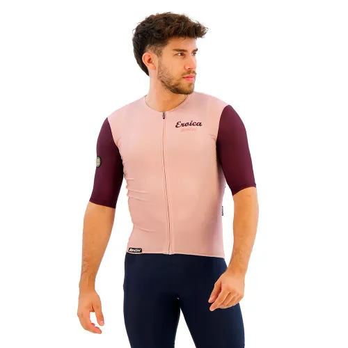 Fahrradtrikots kurzarm Santini Eroica Borgo