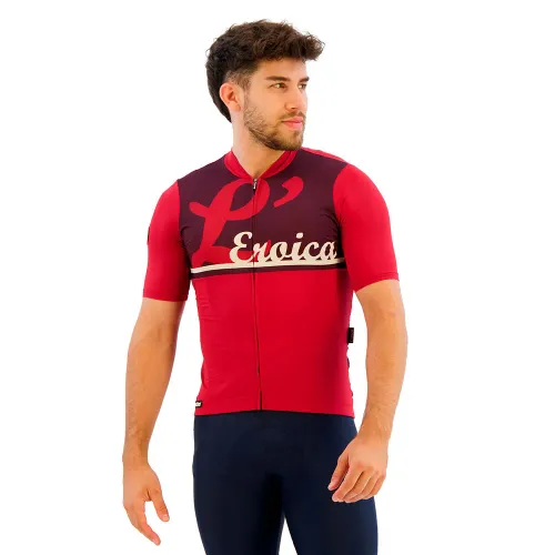 Fahrradtrikots kurzarm Santini Eroica