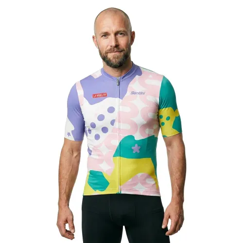 Fahrradtrikots kurzarm Santini KM Cero Madrid La Vuelta Official