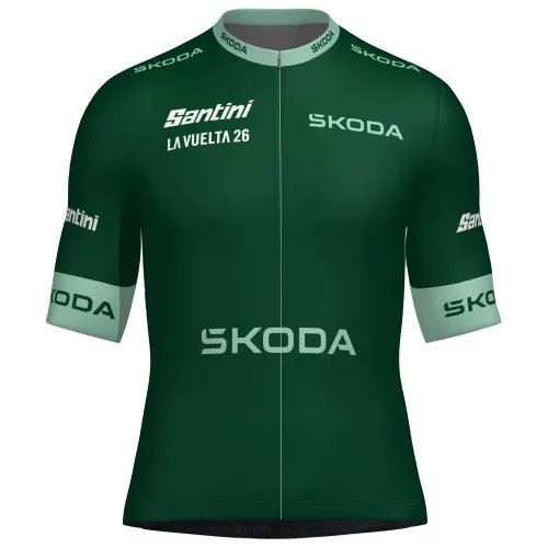 Fahrradtrikots kurzarm Santini La Vuelta Green 2026