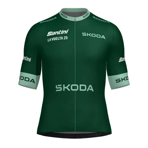 Fahrradtrikots kurzarm Santini La Vuelta Points Leader