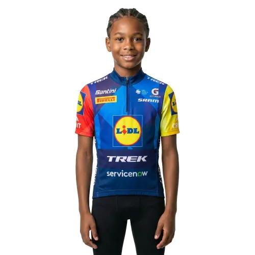 Fahrradtrikots kurzarm Santini LIDL Trek 2026
