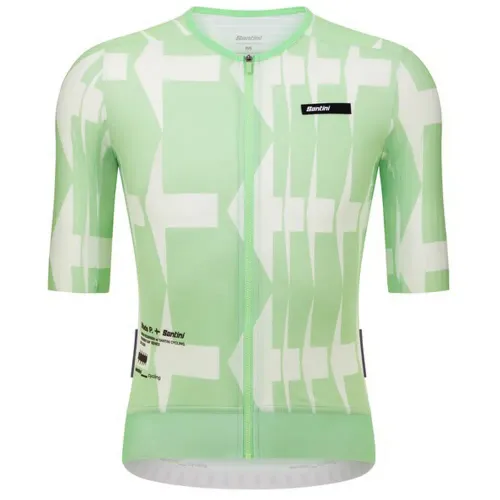 Fahrradtrikots kurzarm Santini Mads Pedersen Momentum Series