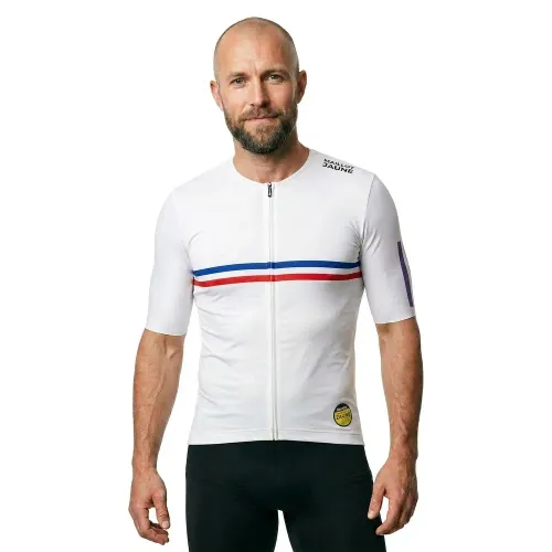 Fahrradtrikots kurzarm Santini Maillot Jaune Hautacam 2025