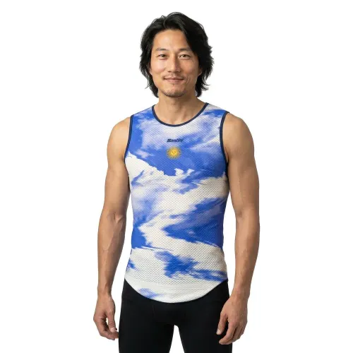 Fahrrad Unterhemd Santini Paris-Nice 2025 Baselayer
