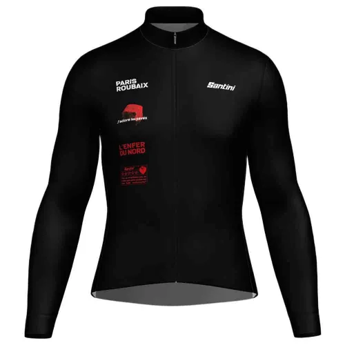 Fahrradtrikots langarm Santini Paris-Roubaix 2026