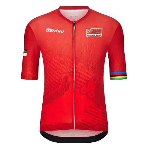 Fahrradtrikots kurzarm Santini UCI MTB World Championships 2025