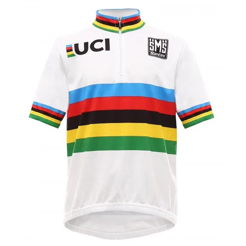 Fahrradtrikots kurzarm Santini UCI World Champion 2026