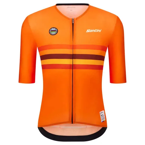 Fahrradtrikots kurzarm Santini UCI World Champion Netherlands 2025