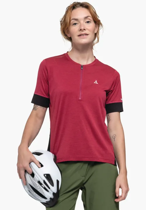 Fahrradtrikots kurzarm Schöffel Bike CIRC Shirt Style Pinega WMS 0
