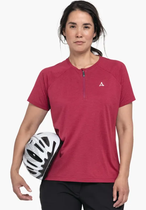 Fahrradtrikots kurzarm Schöffel Bike CIRC Shirt Style Wetluga WMS 0
