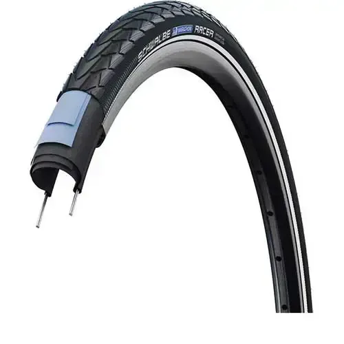 Fahrradreifen Schwalbe Marathon Racer RaceGuard Drahtreifen 0
