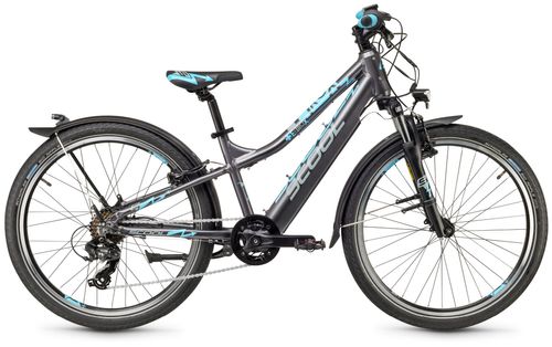 Kinder E-Mountainbike S´cool etroX 247S Shimano 2023 | 252 Wh | 24 Zoll | Trapez