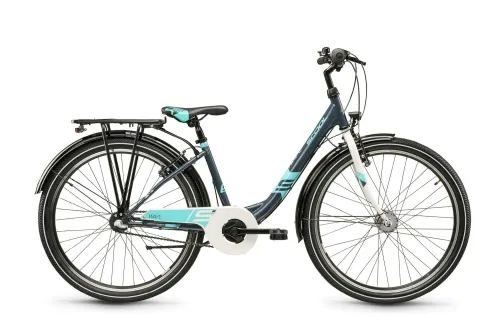 Jugendfahrrad 26 Zoll S´cool S'COOL Wave steel 2026 | 26 Zoll | Tiefeinsteiger
