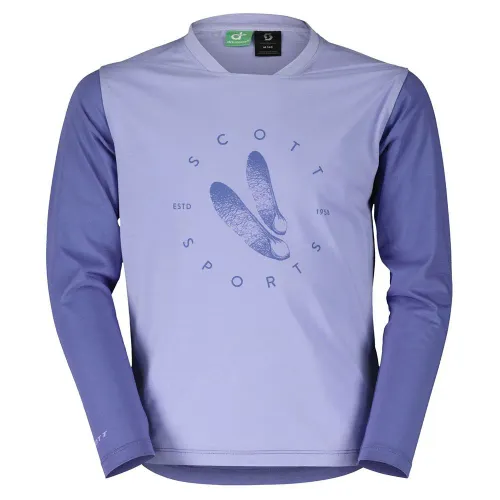 Fahrradtrikots langarm Scott Trail Flow 20 Dri Langarm Enduro Trikot