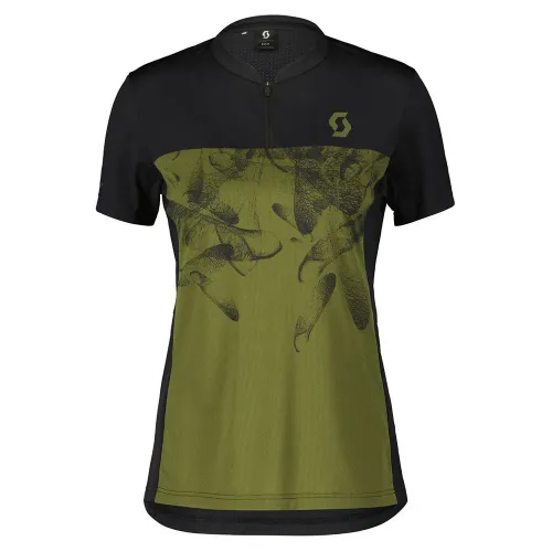 Fahrradtrikots kurzarm Scott Trail Flow Zip Kurzarm Enduro Trikot