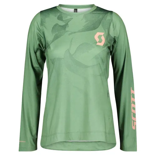 Fahrradtrikots langarm Scott Trail Vertic Langarm Enduro Trikot