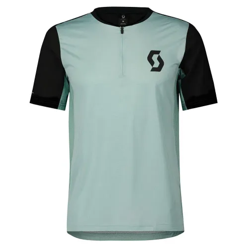 Fahrradtrikots kurzarm Scott Trail Vertic Zip Kurzarm Enduro Trikot
