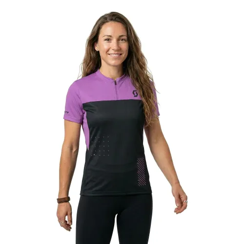 Fahrradtrikots kurzarm Scott Trail Vertic Zip