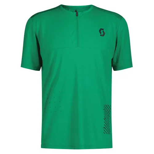 Fahrradtrikots kurzarm Scott Trail Vertic Zip