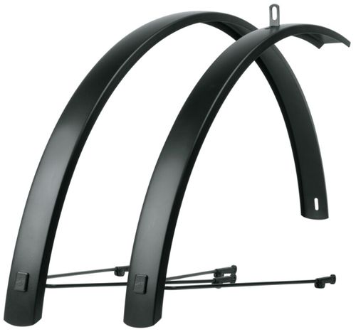 Schutzblech Fahrrad SKS Germany EDGE AL 46 BLACK SET 2023