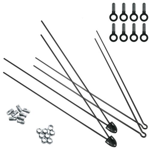 Sonstige Fahrradteile SKS Germany V-STAY KIT BLACK FOR BLUEMELS WITH SECUCLIP 2023