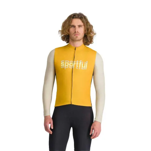 Fahrradtrikots langarm Sportful Supergiara Logo Thermal