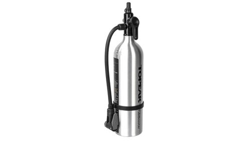 Standluftpumpe Topeak Tubiboosters X Silber 0