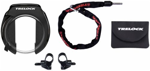 Rahmenschloss Trelock RS 351 P-O-C AZ + ZR 355 100/6 mit Tasche 2023