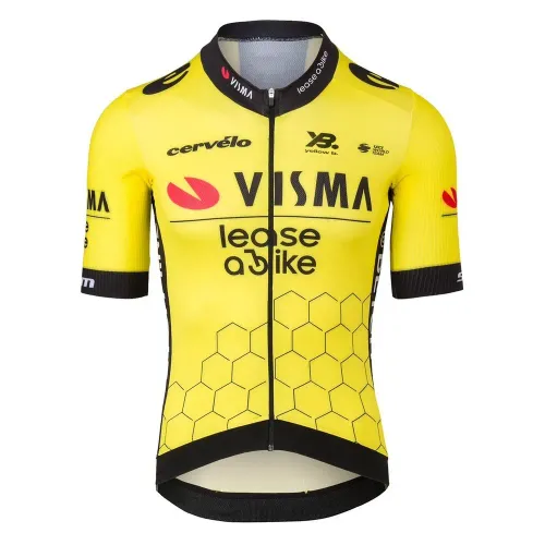 Fahrradtrikots kurzarm Team Visma | Lease a Bike Premium Aero 2025