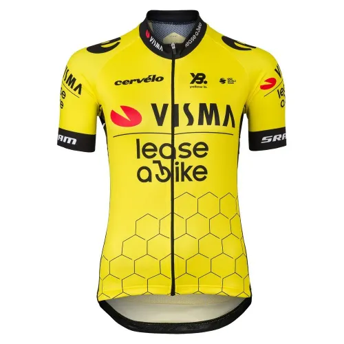 Fahrradtrikots kurzarm Team Visma | Lease a Bike Replica 2025