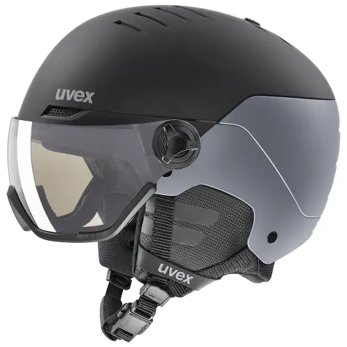 Ski Helm Uvex Wanted Visor Pro Variomatic Skihelm 0