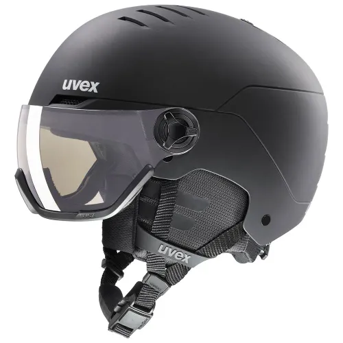 Ski Helm Uvex Wanted Visor Pro Variomatic Skihelm 0