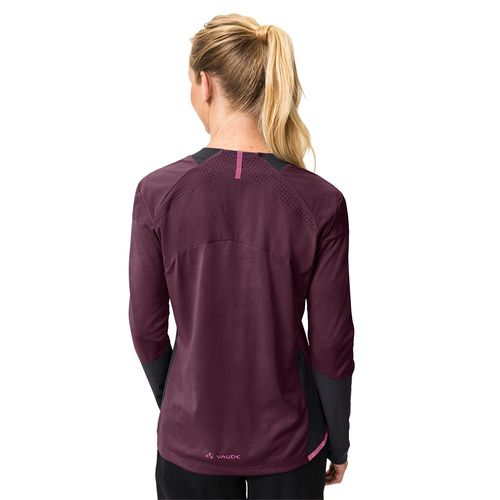 Fahrradtrikots langarm VAUDE Womens Moab LS PRO Shirt 0