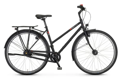 Stadtrad VSF Fahrradmanufaktur T-100 HS11 FL 2023 | 28 Zoll | Trapez
