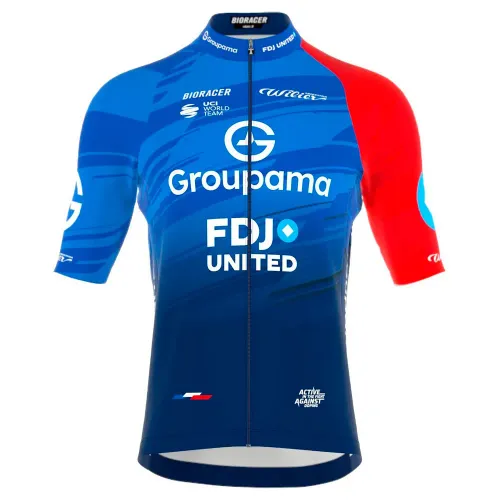 Fahrradtrikots kurzarm Wilier Replica Jersey Groupama-FDJ 2026