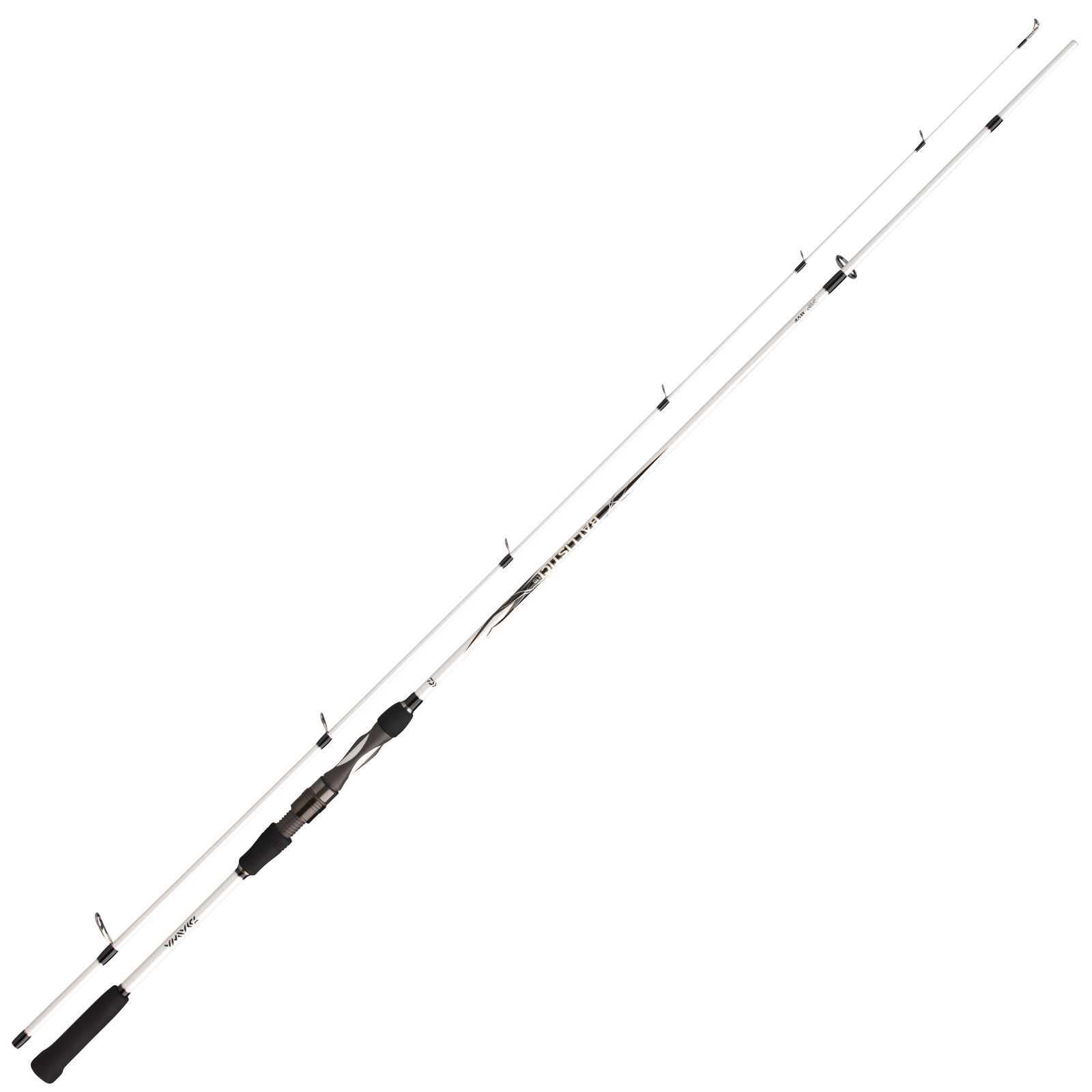 Daiwa Ballistic X Jigger Spin Canna Da Pesca 2,40m - Lancio 7-28g - 2 Pezzi - Carbonio HVF