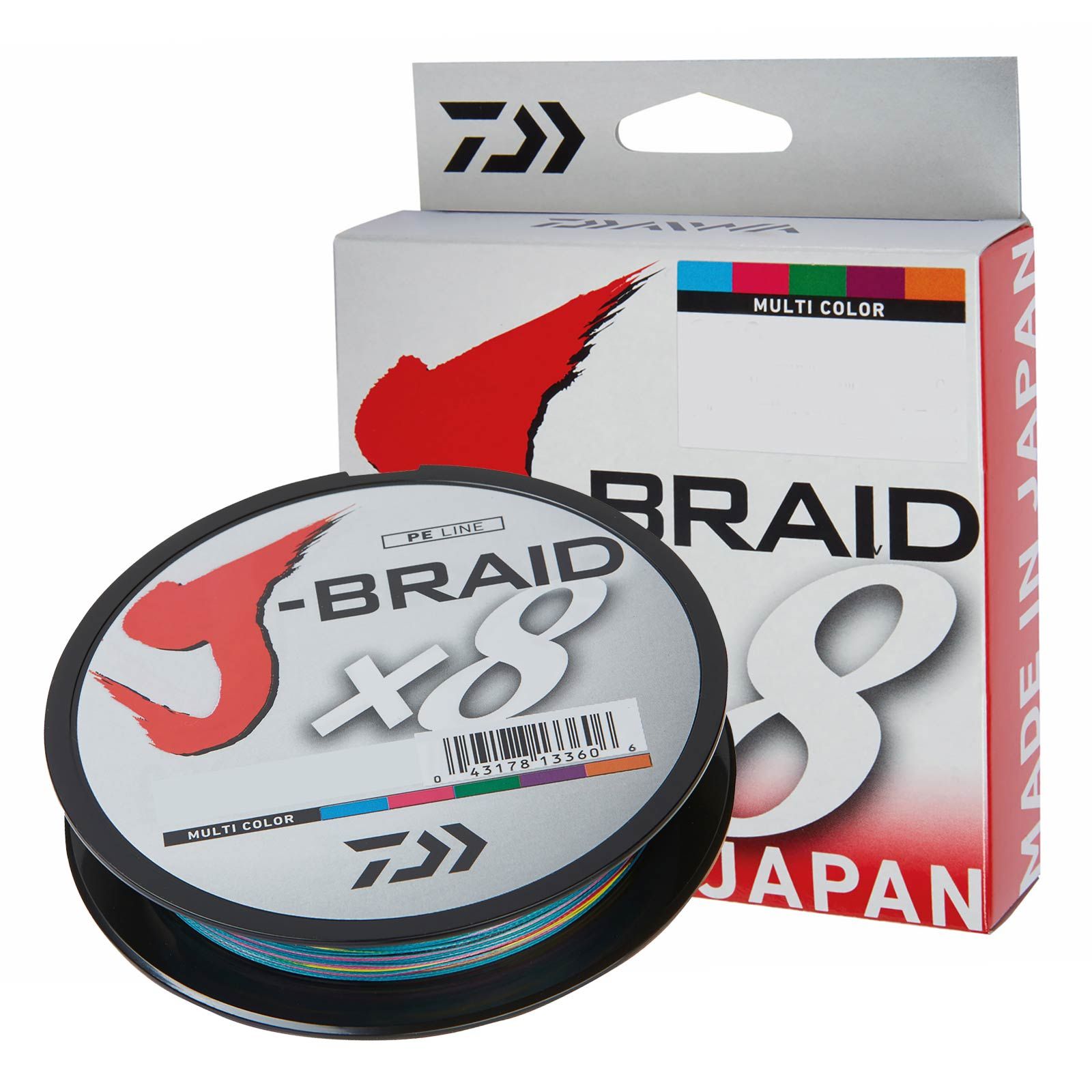 undefined J-Braid X8 Multi-Color Geflochtene Schnur