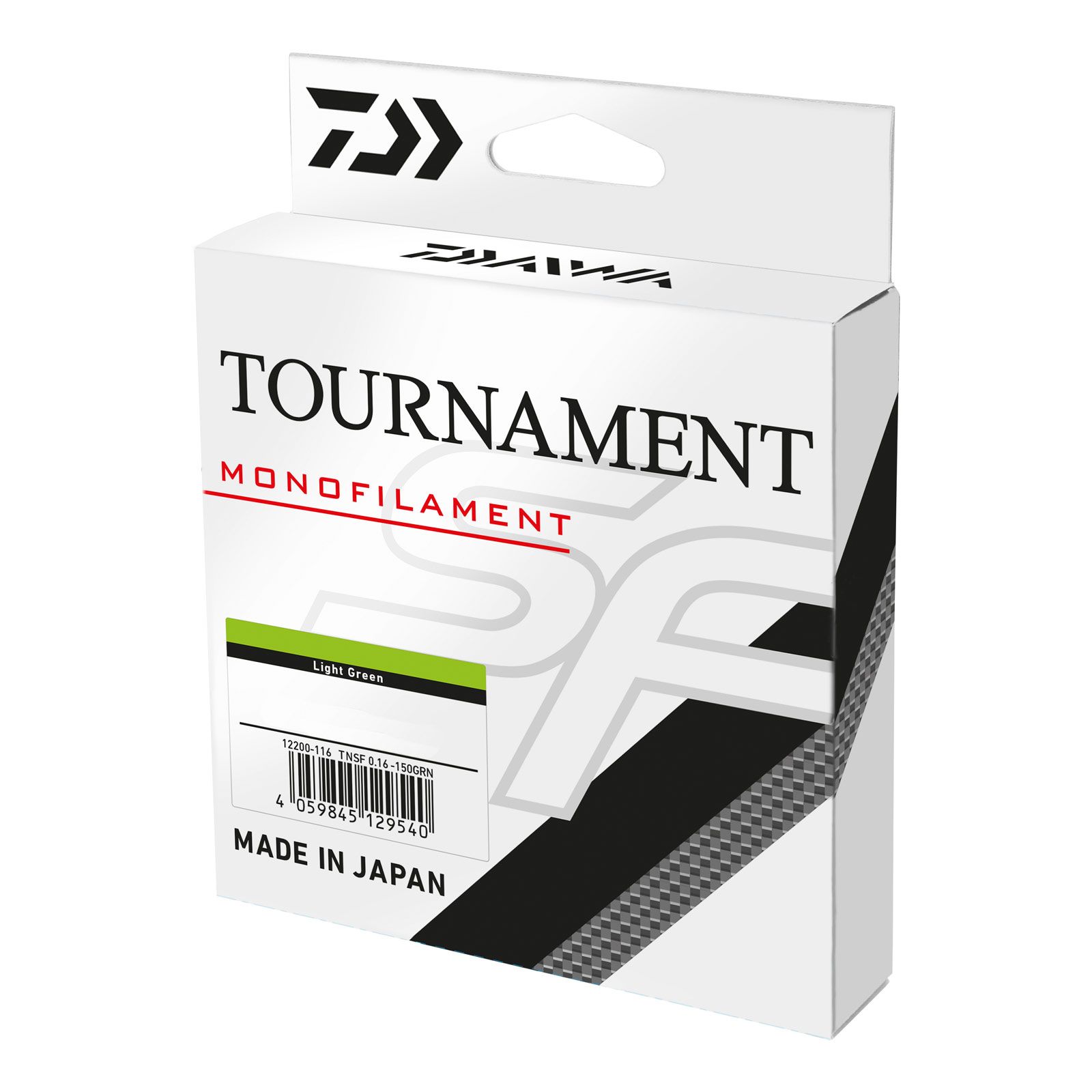 undefined Tournament SF Line monofile Angelschnur Grün-Transparent 300m