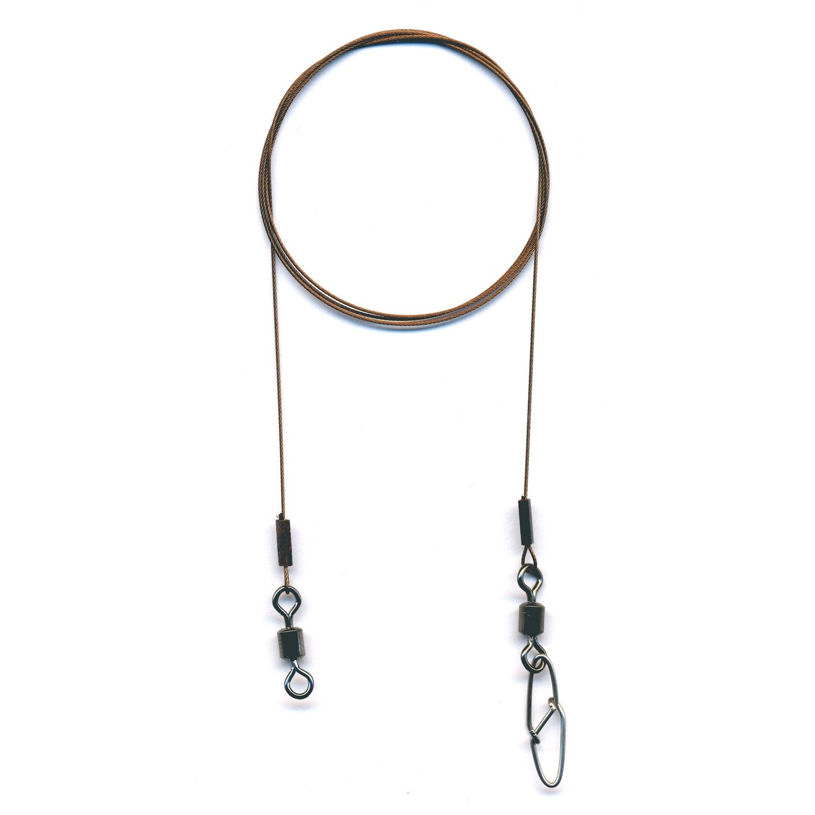 flexonit MS Stahlvorfach AF Snap/Swivel / 50 cm