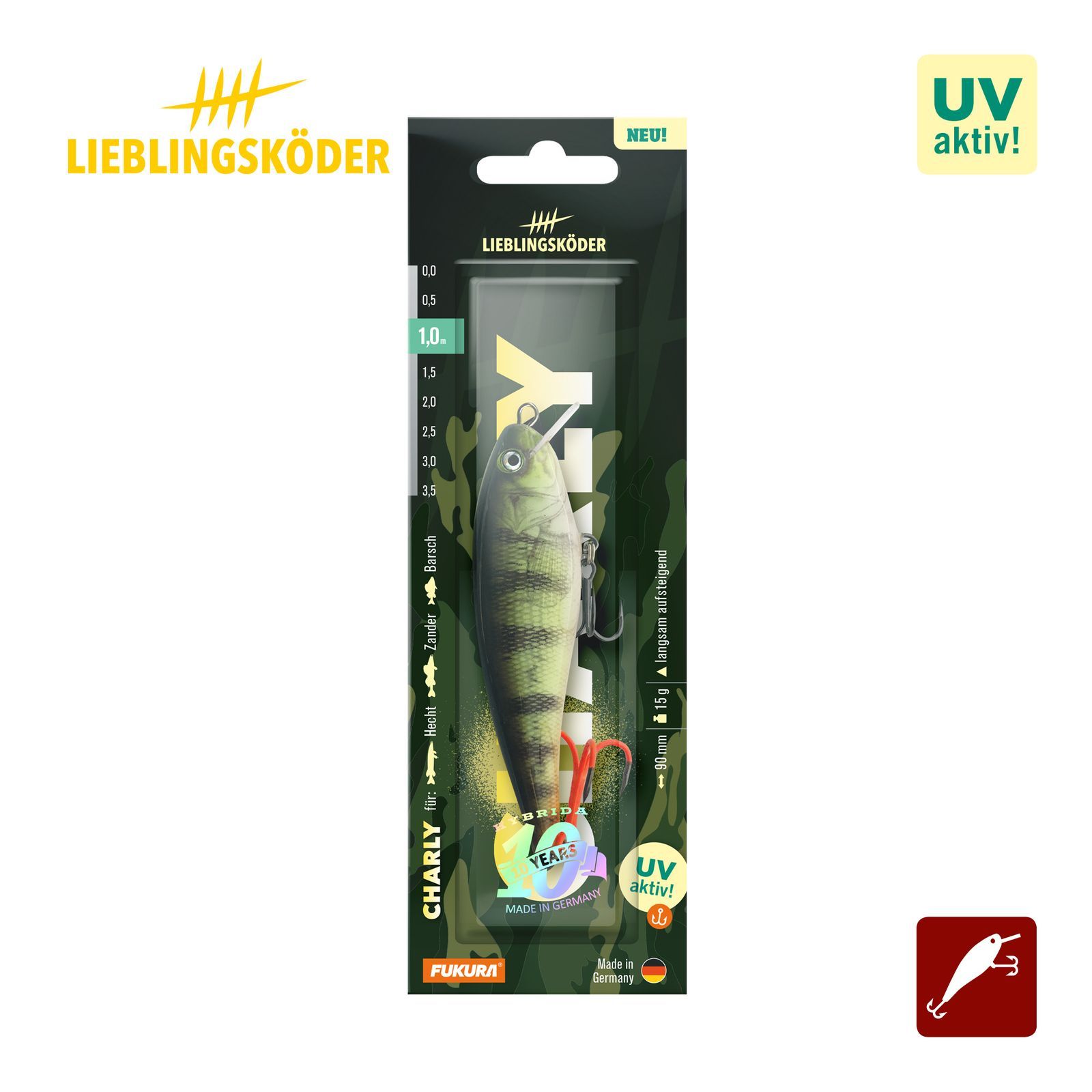 Wobbler Lieblingsköder Wobbler (Flachläufer)