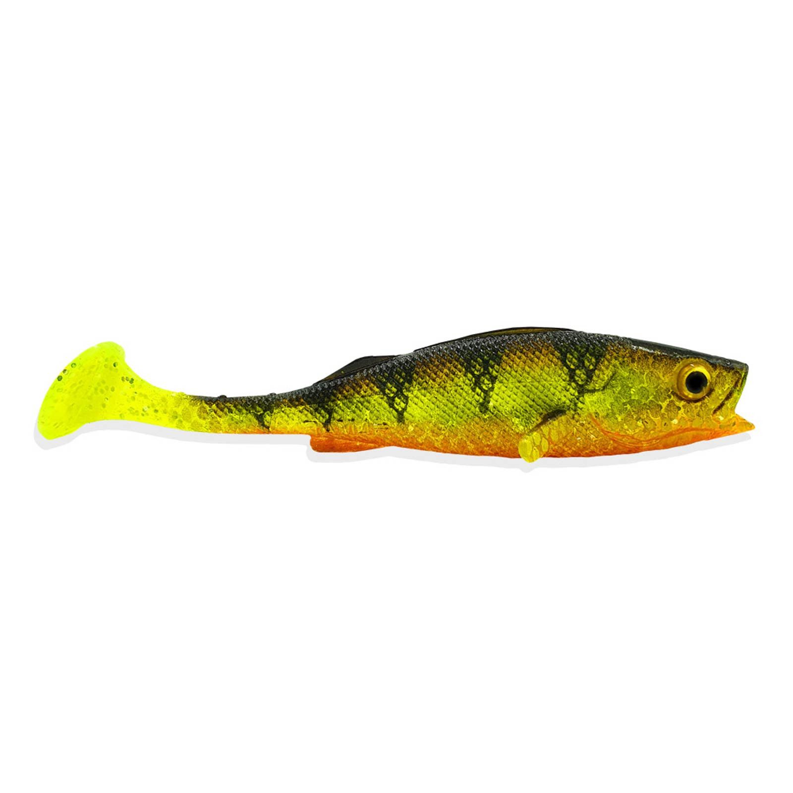 LMAB Gummifische LMAB KØFI Perch Shad 14 cm