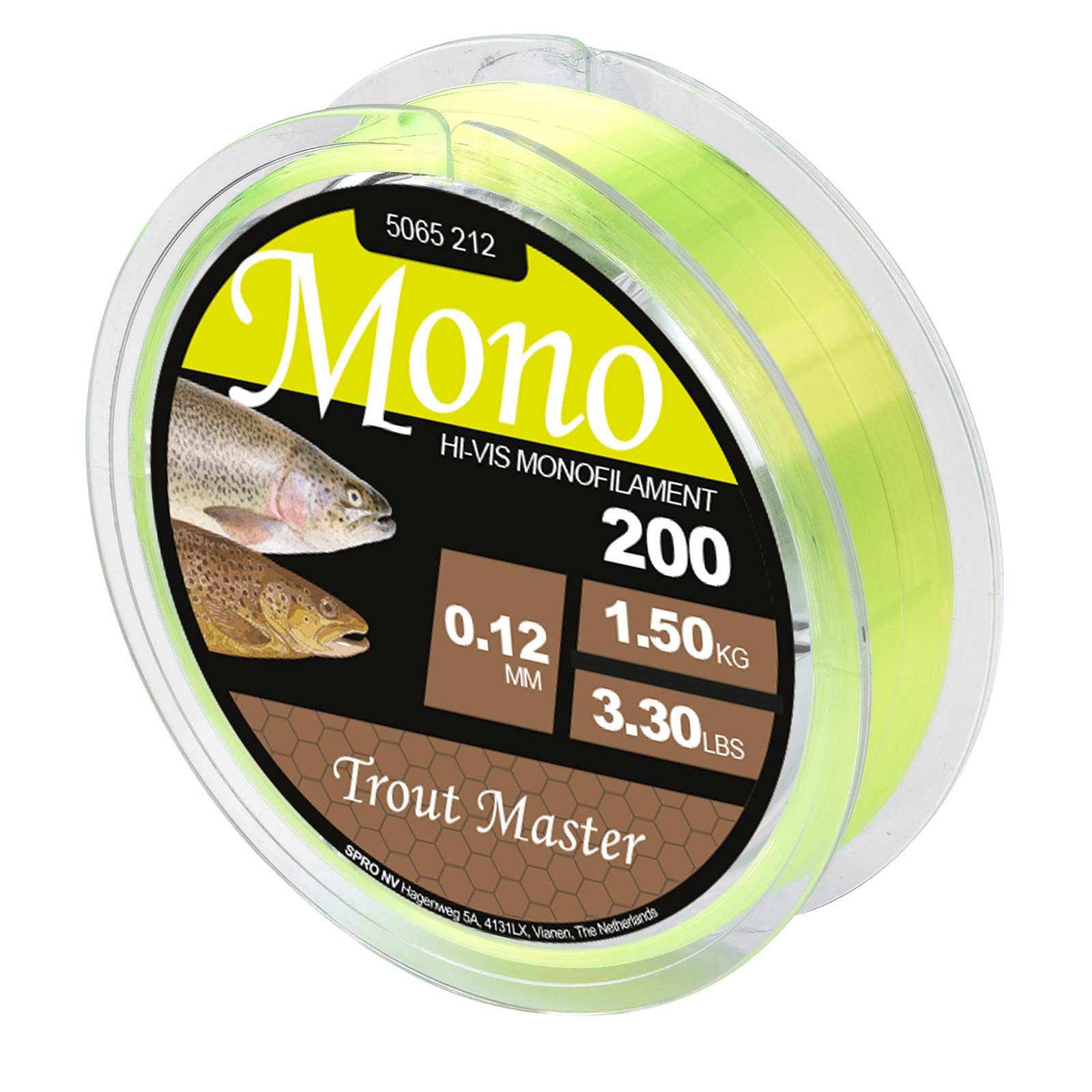 undefined Trout Master Hi-Vis Mono 200m Forellenschnur